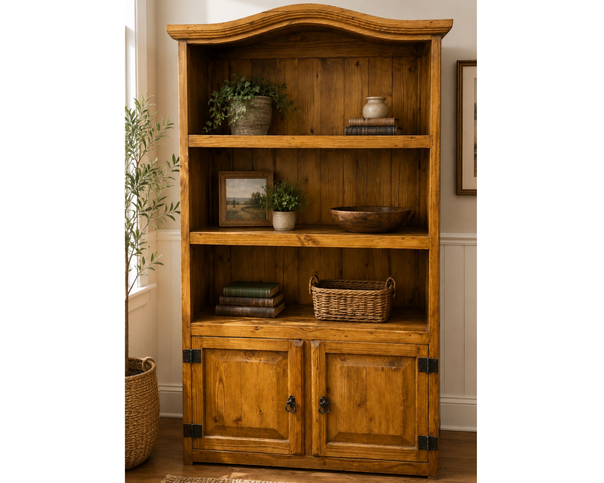 Provencal Book Shelf (1 in Stock) (image for) Provencal Book Shelf (1 in Stock)